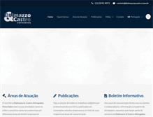 Tablet Screenshot of dalmazzoecastro.com.br